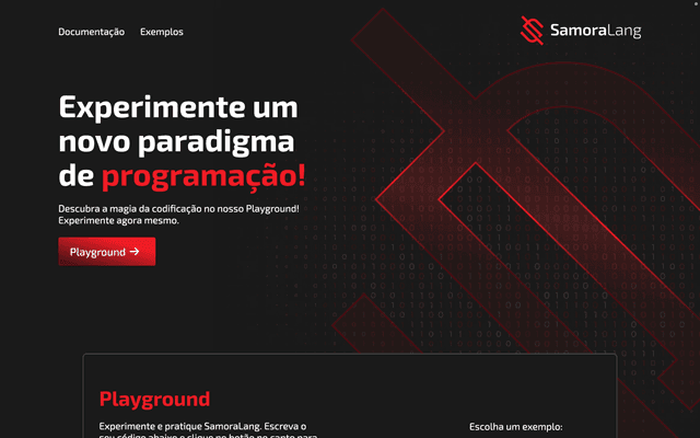 SamoraLang Playground cover